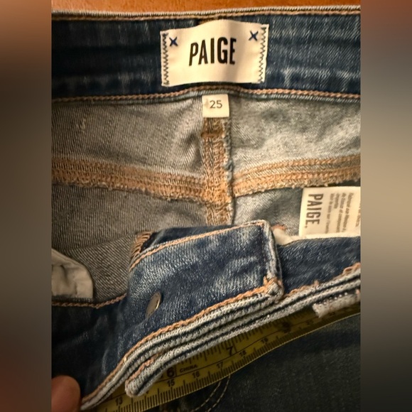 Paige Verdugo Ankle Jeans Size 25 – Super Soft Skinny Mid-Rise Denim - Picture 7 of 7